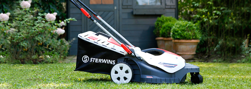 Новая газонокосилка Sterwins от Leroy Merlin