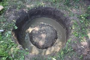 Как сделать колодец с кольцами