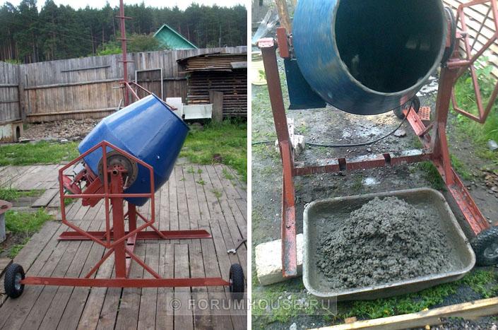 Как сделать лопасти для бетономешалки