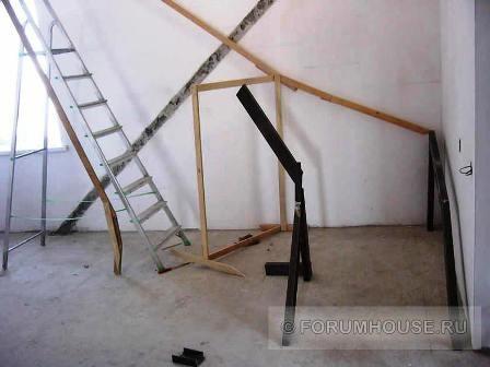 Как сделать каркас для ступеней