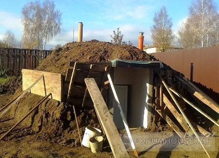 Как сделать засыпной погреб. Смотреть фото Как сделать засыпной погреб. Смотреть картинку Как сделать засыпной погреб. Картинка про Как сделать засыпной погреб. Фото Как сделать засыпной погреб