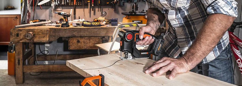 Worx Axis: лобзик и сабельная пила в одном инструменте