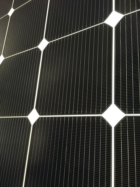 Фото солнечная панель крупным планом