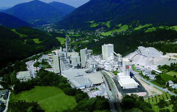 Фото завод по производству строительных и отделочных материалов в Австрии