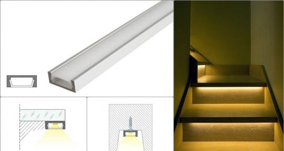 Как сделать подсветку ступеней лестницы в доме