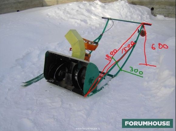 Самодельные снегоуборочные машины для дома своими руками