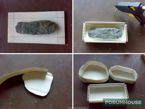 Как сделать форму для искусственного камня