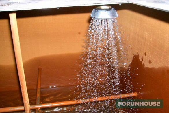Аэрация воды из скважины: принципы обезжелезивания