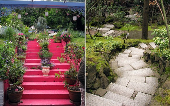 Садовая лестница своими руками — 47 классных идей и советов. Красивые интерьеры и дизайн