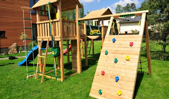 Как построить детскую площадку на даче своими силами | ELITPLIT