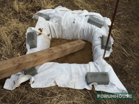 Как правильно установить блоки под бытовку. - Статья - Журнал - FORUMHOUSE