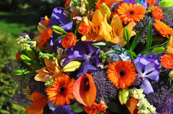 Собираем букет на 1 сентября из цветов, растущих на даче — Журнал Теремъ