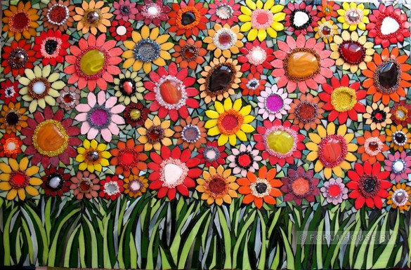 Мозаика из Битой Плитки — Как Сделать Красивые Садовые Дорожки — Мои Идеи Для Дачи и Сада