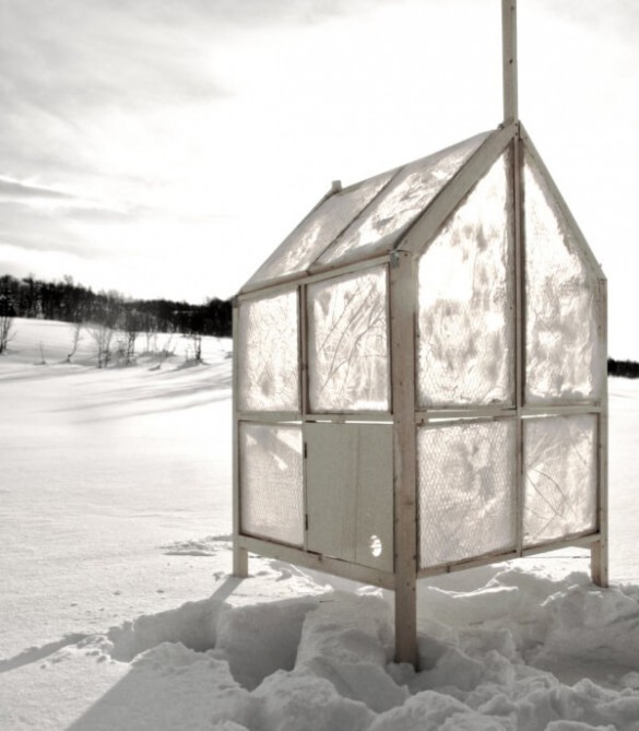 Передвижной домик для зимней рыбалки