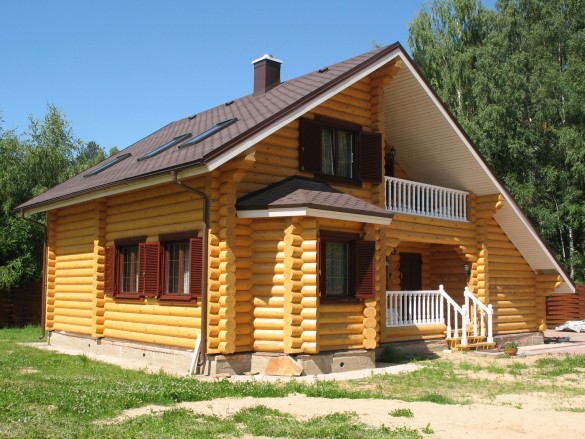 Как защитить деревянный дом от гниения