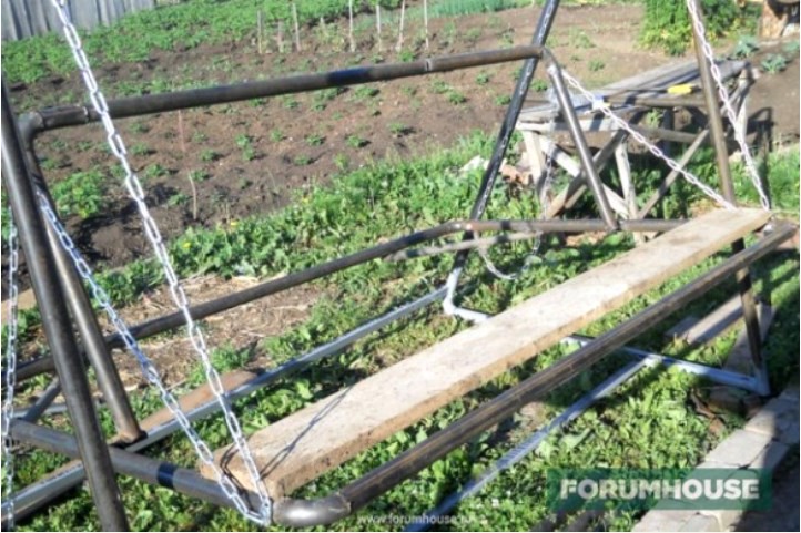 Садовые качели - комфортная зона отдыха своими руками - Статья - Журнал ...