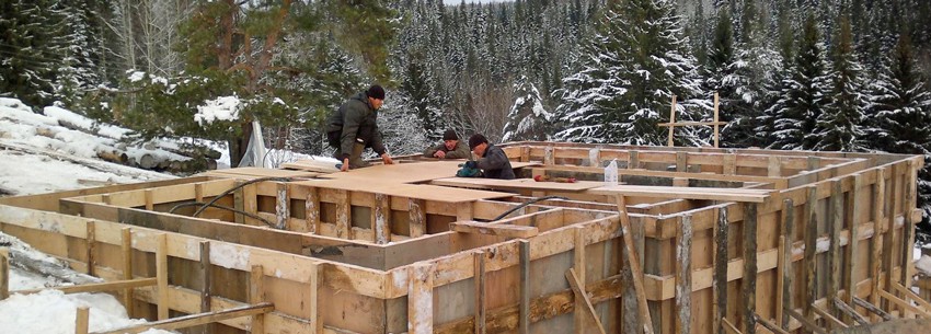 Как построить фундамент зимой – рекомендации от экспертов FORUMHOUSE