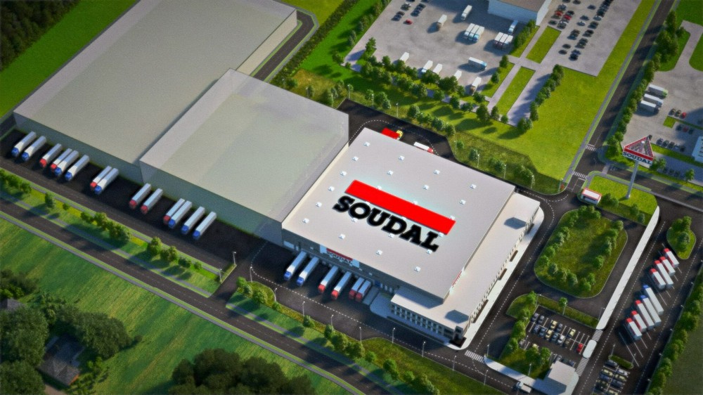 SOUDAL запускает строительство завода — первого в Российской Федерации и 20-ого в мире