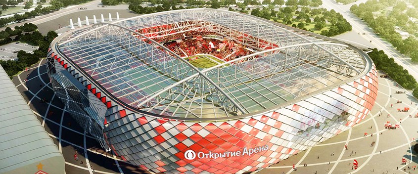 Строительство стадиона «Открытие Арена» - Статья - Журнал - FORUMHOUSE