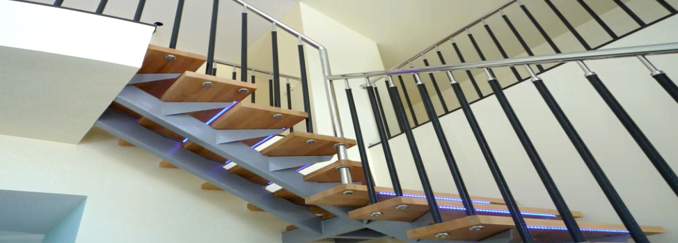 Изготовление лестниц на второй этаж в Твери