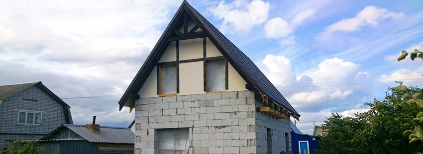 Как построить дом из газобетона - пошаговая инструкция