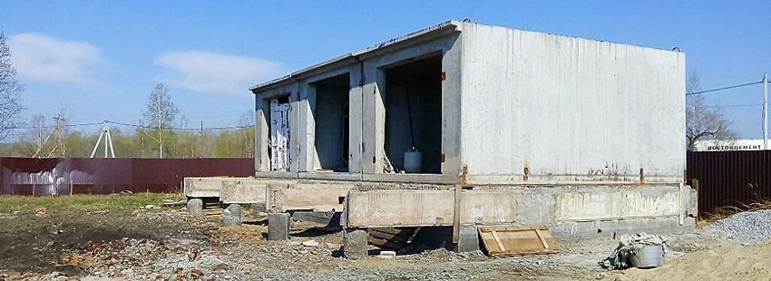 Дом из полистиролбетонных блоков строим своими руками